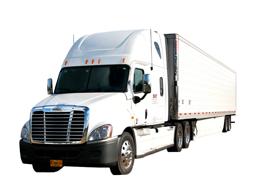 Dry van freight shipping