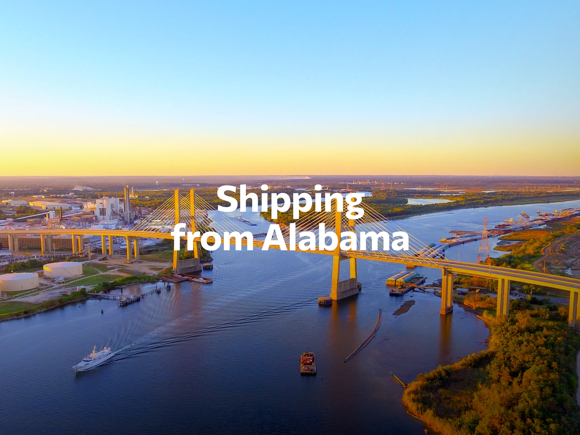 Shipping company from Alabama, freight rates for FTL and LTL shipping in Alabama