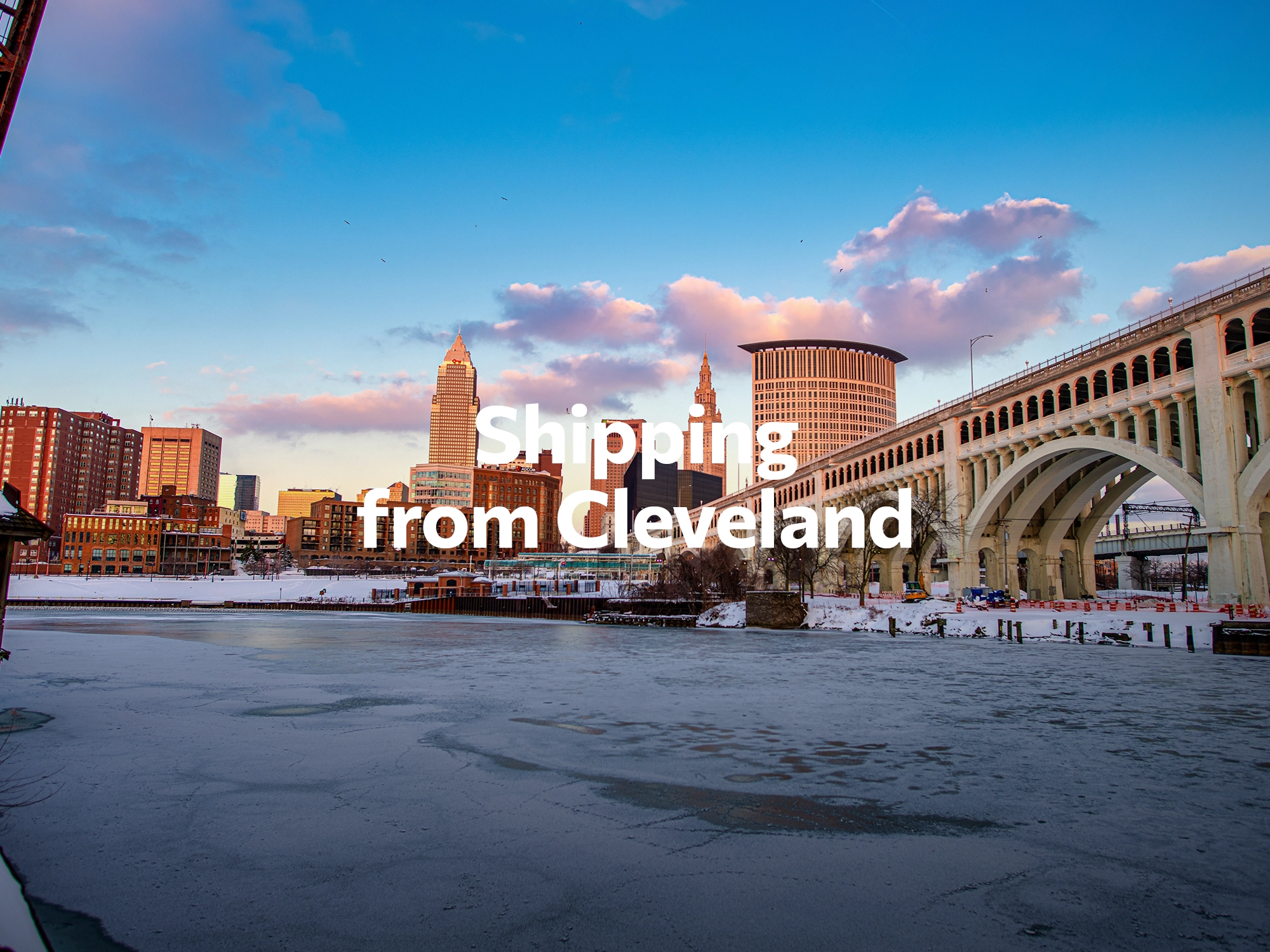 Shipping company from Cleveland, freight rates for FTL and LTL shipping in Cleveland