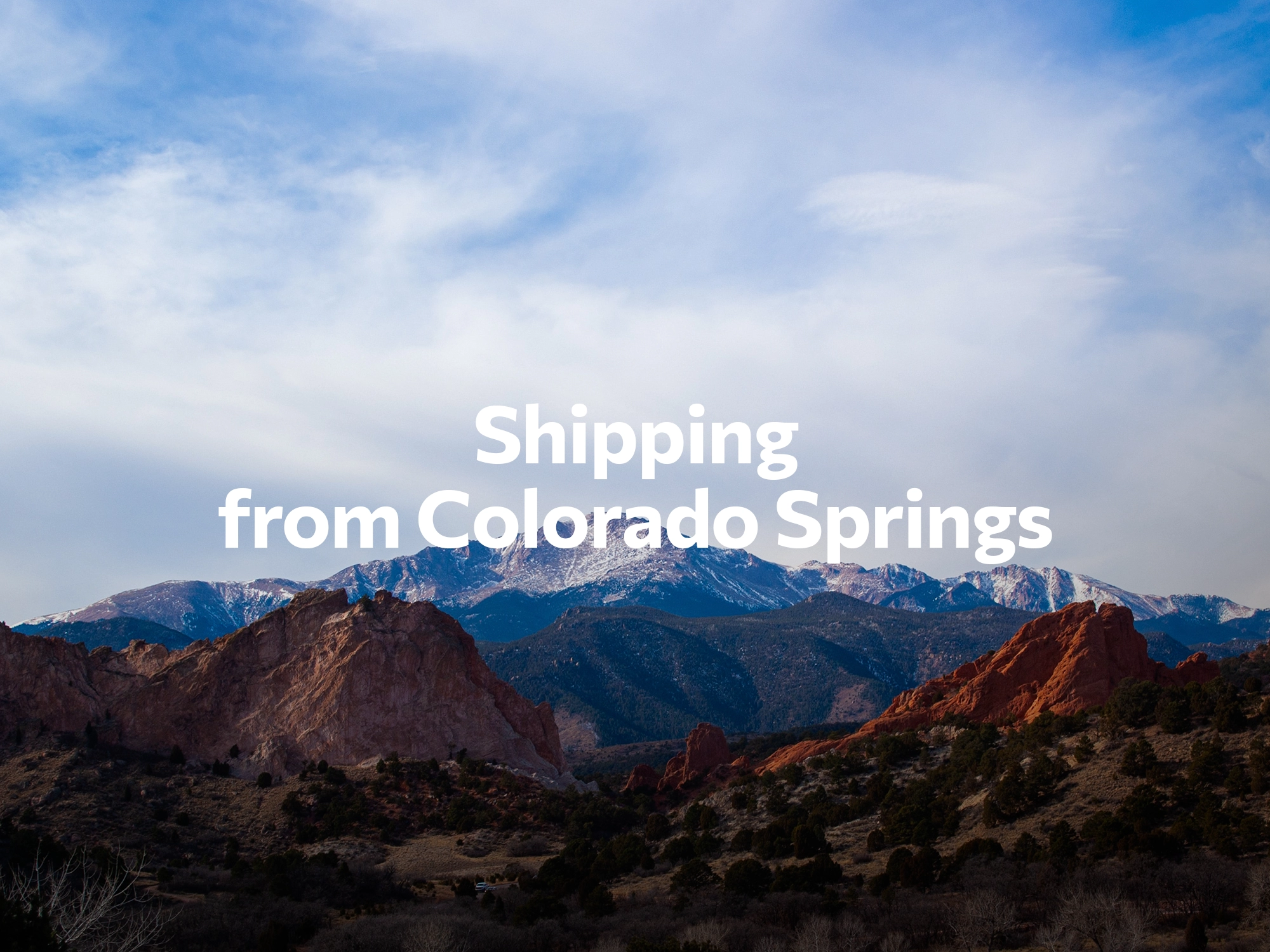Shipping company from Colorado Springs, freight rates for FTL and LTL shipping in Colorado Springs