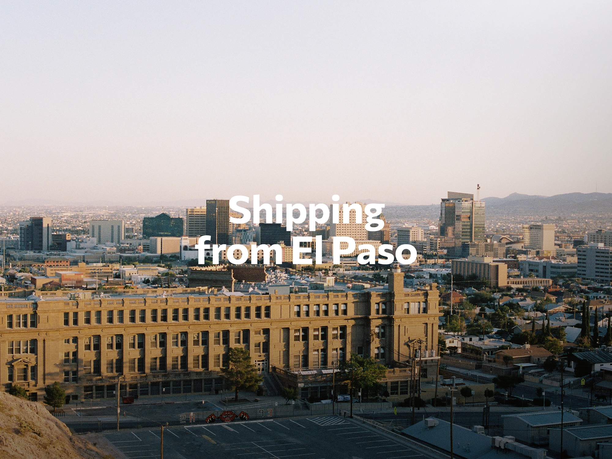 Shipping company from El Paso, freight rates for FTL and LTL shipping in El Paso