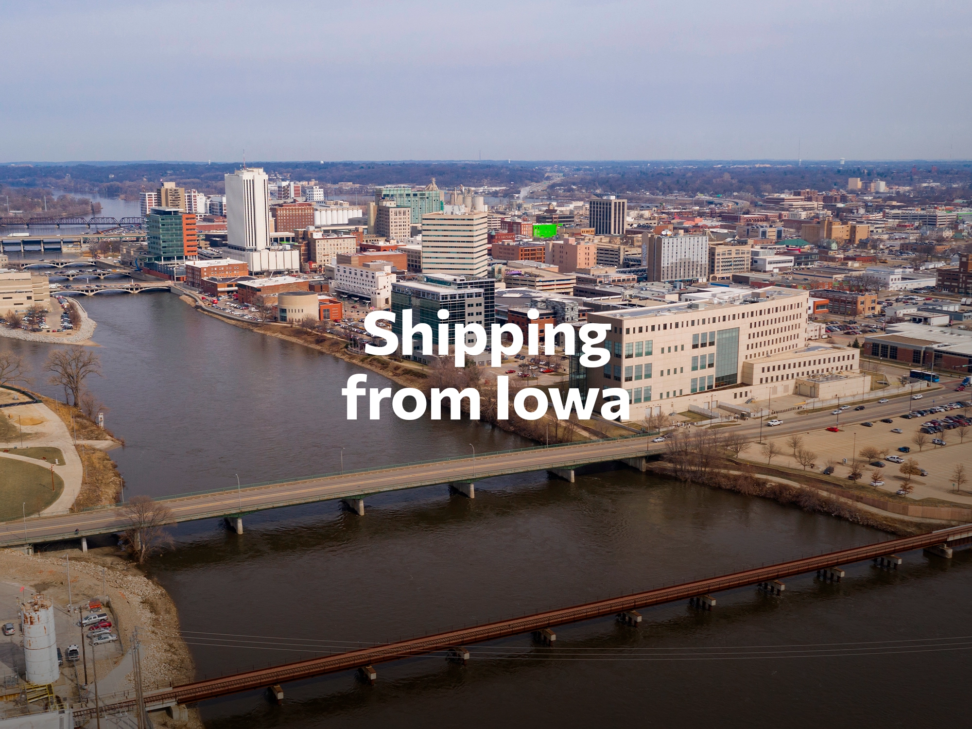 Shipping company from Iowa, freight rates for FTL and LTL shipping in Iowa