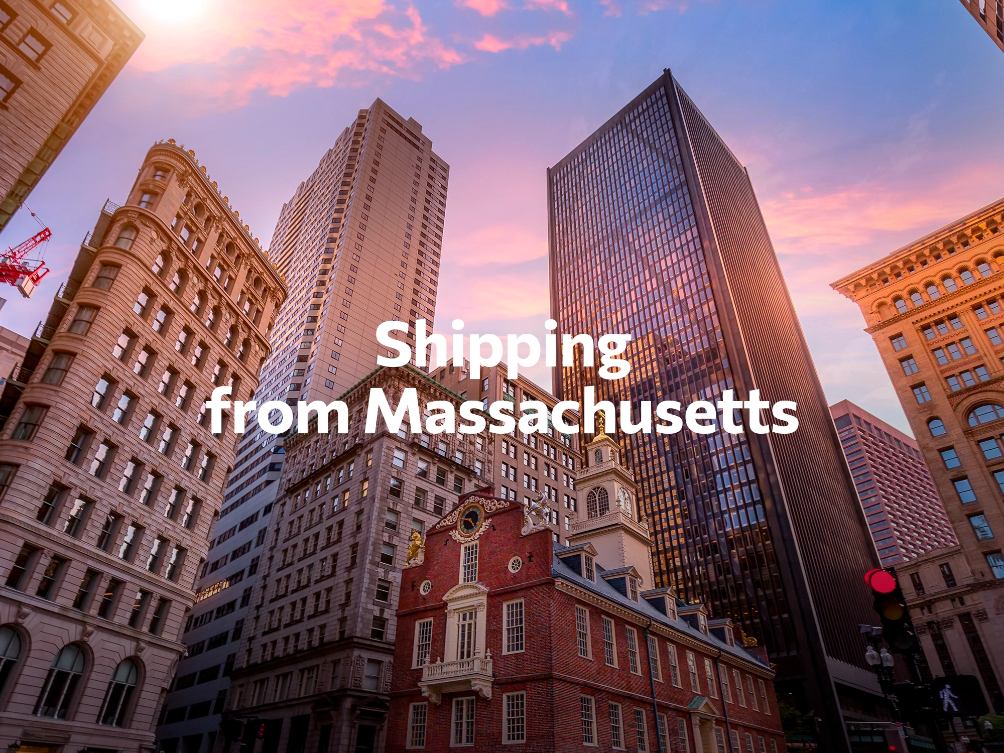 Shipping company from Massachusetts, freight rates for FTL and LTL shipping in Massachusetts