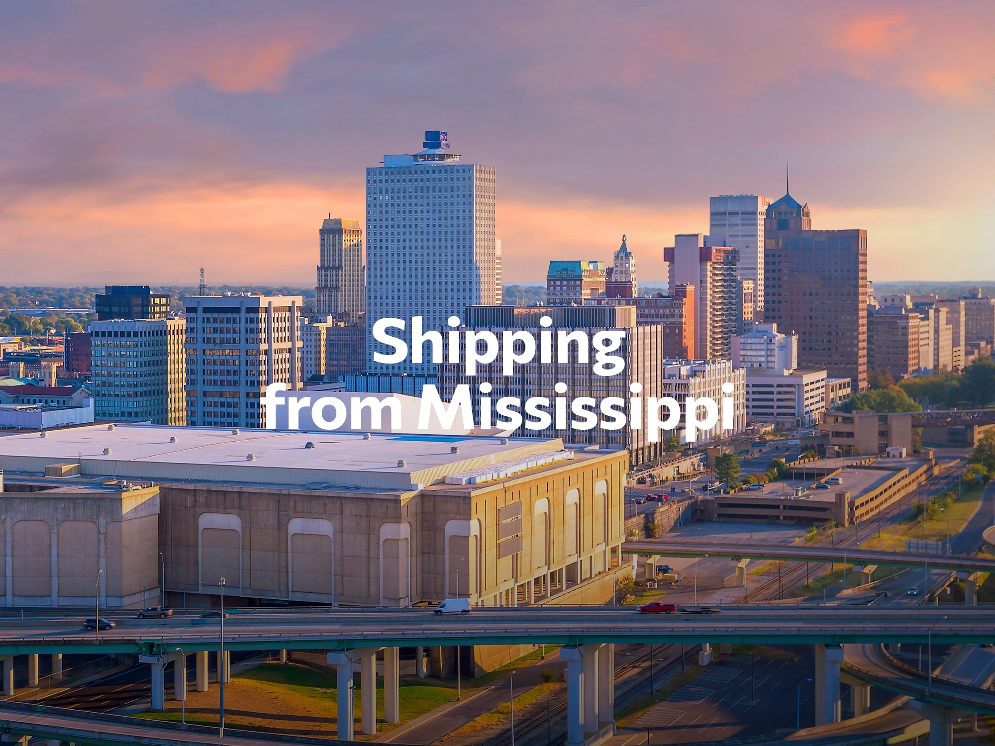 Shipping company from Mississippi, freight rates for FTL and LTL shipping in Mississippi