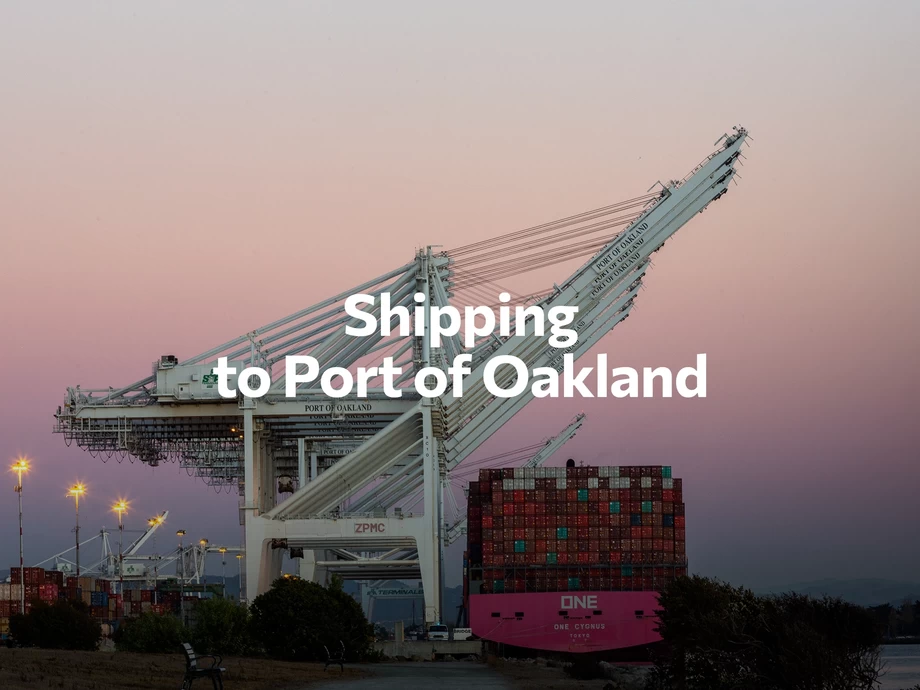 Port of Oakland freight shipping - LTL and truckload rates