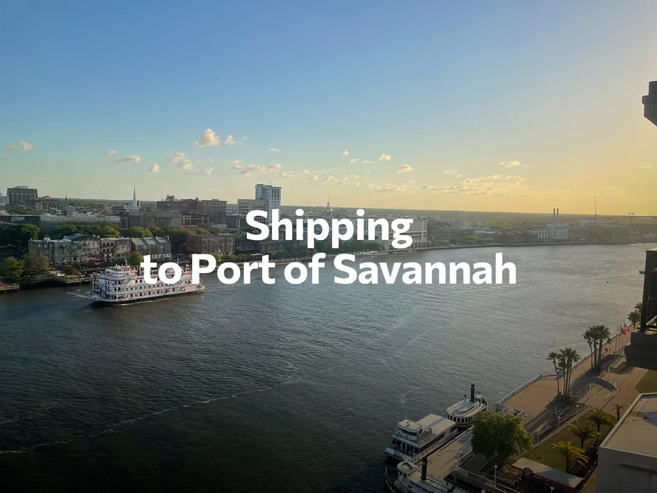 Port of Savannah freight shipping - LTL and truckload rates